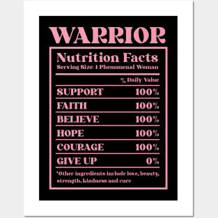 Breast Cancer Warrior Posters and Art